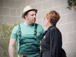 Im Kloster ist der Teufel los